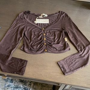 Artigli Jewel bottom crop top